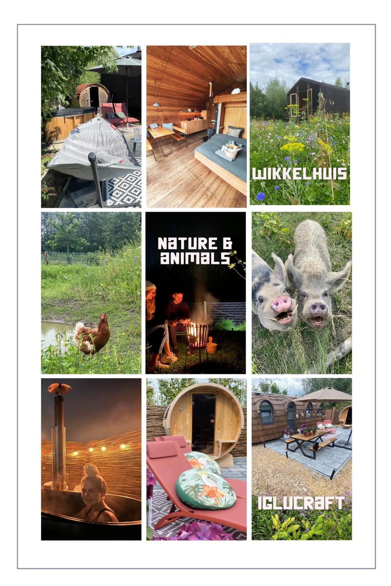 Bed & Wellness Klein Knorrestein With Private Hottub And Sauna And Tandembike Rental Included In Price Almere Eksteriør billede